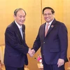 PM meets with former Japanese PM, Singaporean counterpart in Tokyo