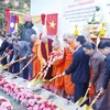 Work starts on upgrade of Vietnamese pagoda in Vientiane