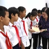 Scholarships presented to disadvantaged students in Tra Vinh