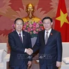 NA Chairman welcomes Vice President of Lao legislature