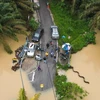 Heavy floods force nearly 10,000 to evacuate in Malaysia