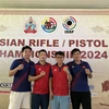 Vietnamese shooters bag silver at Asian Rifle/Pistol Championship 2024