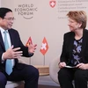 Prime Minister meets Swiss President, UNCTAD Secretary-General in Davos