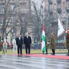 Hungarian PM hosts welcome ceremony for Vietnamese counterpart