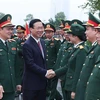 President asks Viettel to continue leading status in telecoms industry
