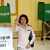 99.9% of eligible Cambodian voters go to the polls
