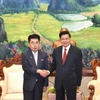 DPRK delegation visit Laos