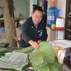 Sticky rice cake village thrives