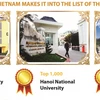 Three Vietnamese universities enter World rankings
