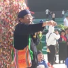 Thai ethnic rituals enacted at culture festival