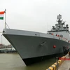 Indian naval ship INS Sahyadri visits Da Nang