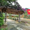 Unique gates in Sin Suoi Ho - village of Mong ethnic people