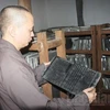 Seeing the oldest Buddhist sutra woodblocks in the world