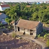 A closer view of the century-old Ba Kien Mansion in “Vu Dai village”