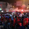 Vietnam awash in red as football team enters final