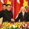 Vietnamese leader hosts banquet in honour of DPRK Chairman