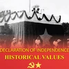Historical values of Declaration of Independence