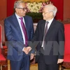 Dirigentes vietnamitas reciben al presidente bangladesí