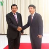 Delegación de VOV visita Cambodia