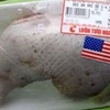 Carnes de pollo importadas de EE.UU. tienen origen transparente