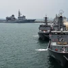 Maniobras navales conjuntas en Pacífico Occidental