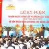 Saludan líderes laosianos fiesta nacional de Vietnam