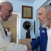 El papa Francisco se entrevistó con el líder histórico de la Revolución Cubana, Fidel Castro, Fuente: Internet