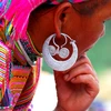 Zarcillos, símbolo de cultura de etnia Mong
