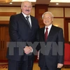 Dirigentes vietnamitas reciben al presidente de Belarús