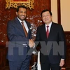 Presidente Truong Tan Sang llama a Qatar a invertir en Vietnam