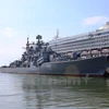 Visita ciudad vietnamita flota de buques de Marina rusa