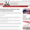 Prensa cubana saluda XII Congreso del Partido Comunista de Vietnam