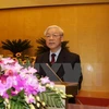 Más mensajes de felicitaciones enviadas al reelecto líder partidista de Vietnam