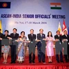 Efectúan XVIII Reunión de Altos Funcionarios ASEAN-India