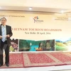El embajador vietnamita, Ton Sinh Thanh, inauguró el programa. (Foto; VNA)