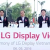 Arranca en ciudad vietnamita construcción de fábrica de pantallas OLED de LG