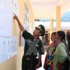 Realizan votaciones tempranas en comunas fronterizas de Lai Chau