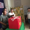 Organizan votaciones tempranas en comuna insular de Kien Giang