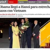 Medios de comunicación argentinos resaltan actividades de Obama en Hanoi