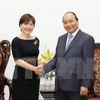Recibe premier vietnamita a embajadora italiana