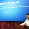 Sesiona en Vietnam seminario para mejorar actividades de ONG