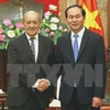 Presidente vietnamita recibe al ministro de Defensa francés