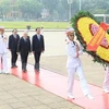 Líderes de Partido y Estado rinden homenaje a los mártires de la Patria