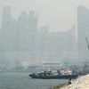 Neblina originada de incendios forestales en Indonesia sigue afectando Singapur