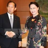 Presidenta parlamentaria recibe al secretario general del PLD