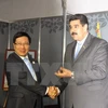Vicepremier vietnamita recibido por Nicolás Maduro