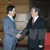 Dirigente partidista de Vietnam recibe al embajador chino
