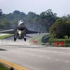 Fuerza aérea de Singapur realiza un ejercicio