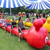 [Fotos] Fiesta "Paraíso de los gigantes" para niños en asueto de Día Nacional
