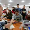 [Fotos] Centenares de hanoienses donan sangre del tipo O 